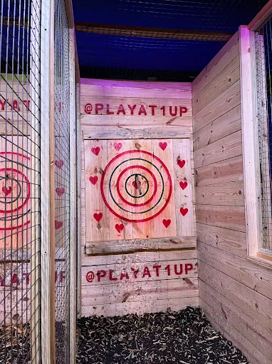 Axe Throwing in Tampa 1UP Entertainment + Social